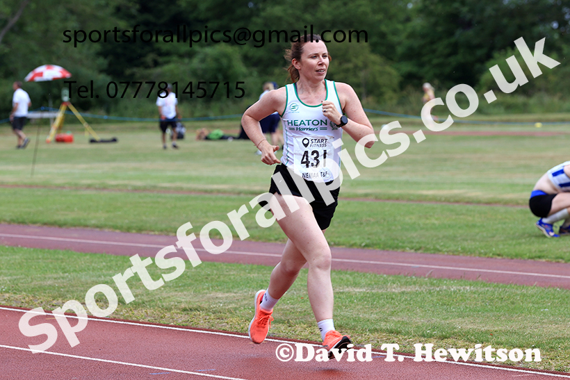 3000 metres, 2025 NEMAA Track and Field, Monkton. Photo: David T. Hewitson/Sports for All Pics